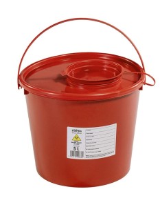 Pojemnik na odpady medyczne skażone 5L