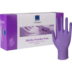 Rękawice nitrylowe fioletowe ABENA CLASSIC 100szt.