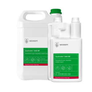 Koncentrat do mycia i dezynfekcji urządzeń ssących QUATRODES UNIT