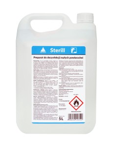 Sterill płyn do szybkiej dezynfekcji sprzętu i powierzchni 5L