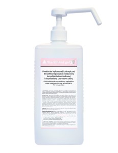 Sterillhand Gel żel do higienicznej i chirurgicznej dezynfekcji rąk 1L z pompką