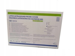 Osłonki na głowice USG pudrowane 144szt.