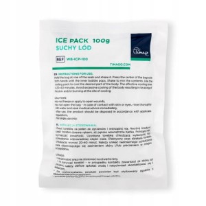 Suchy lód, kompres łagodząco-chłodzący 
