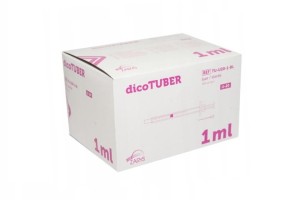 Strzykawki TBC tuberkulinowe dicoTUBER (0,45x13mm) 100szt.