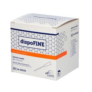 Igły iniekcyjne DispoFine 0,5x25 100szt.