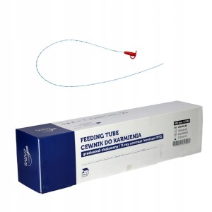 Cewnik do karmienia skalowany z linią RTG, dł. 500mm