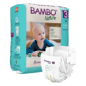 Pieluszki dla dzieci Bambo Nature 3 (4-8 kg, 28szt.)