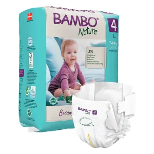 Pieluszki dla dzieci Bambo Nature 4 (7-14 kg, 24szt.)