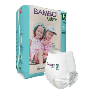 Pieluchomajtki dla dzieci Bambo Nature 6 (15+ kg, 18szt.)