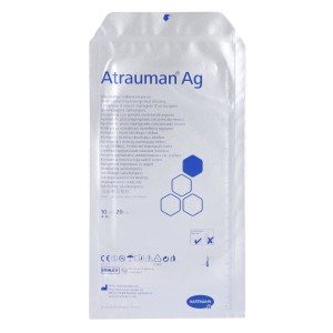Atrauman Ag 10 cm x 20 cm opatrunek ze srebrem sterylny, 1 szt.