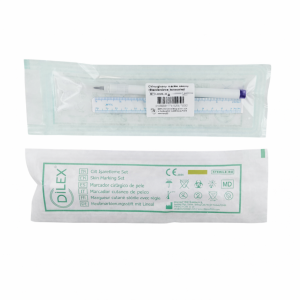 Pisak chirurgiczny do skóry sterylny (dwustronny - standardowa i cienka końcówka)