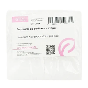 Separatory piankowe do pedicure – 10 par