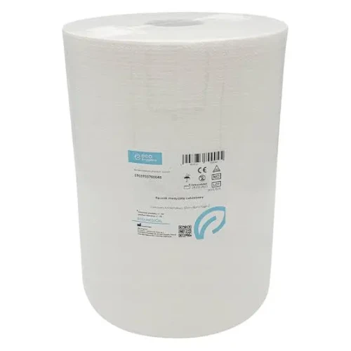 Eko-Higiena – ręcznik medyczny włókninowo-celulozowy w rolce 25 cm × 100 m, 60 g/m²